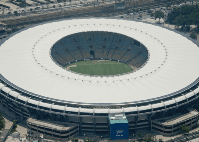 Maracanã Stadium Ikon Sepak Bola di Rio de Janeiro, Brasil