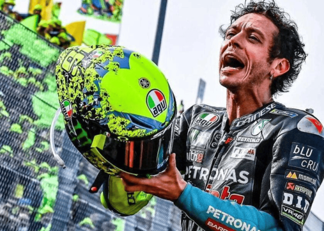 Valentino Rossi Sang Legenda MotoGP