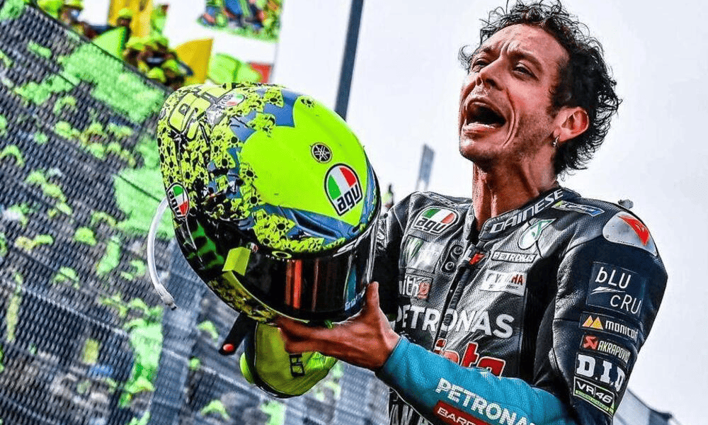 Valentino Rossi Sang Legenda MotoGP